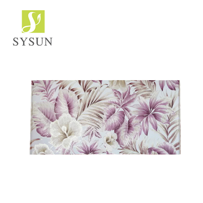 Pink popular waterproof indoor wood plastic wall panel building board