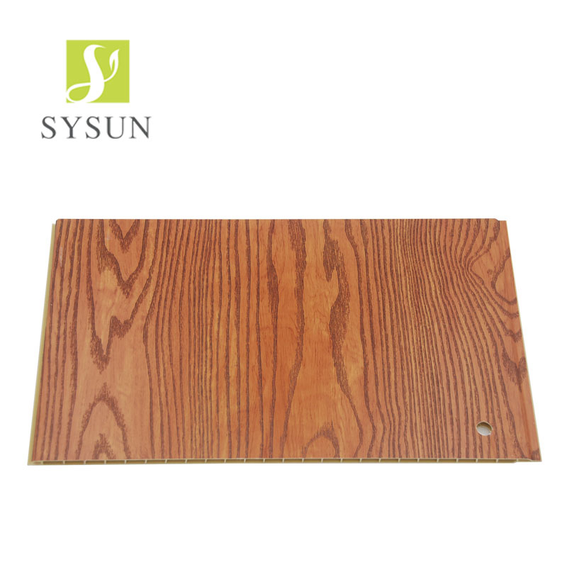 Vivid wood grain free formaldhyde decorative spc wall panel