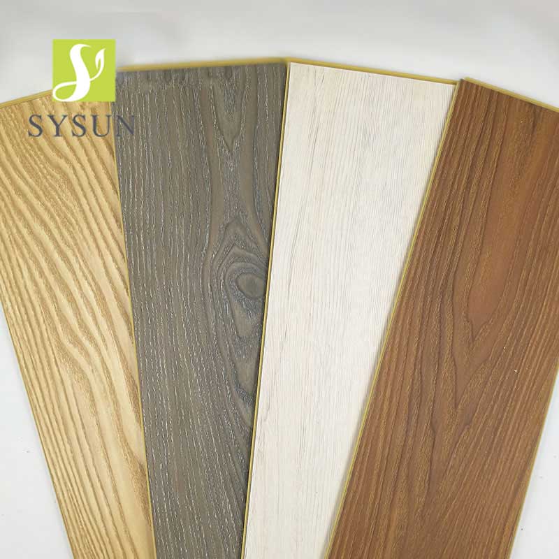 Fashion emboss surface wood plastic composite wpc vinyl flooring